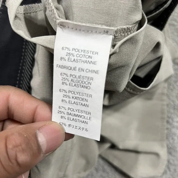 Vuori Aim Shorts Mens 38 Beige V368 Chino Golf Stretch Lightweight Performance - Picture 8 of 14